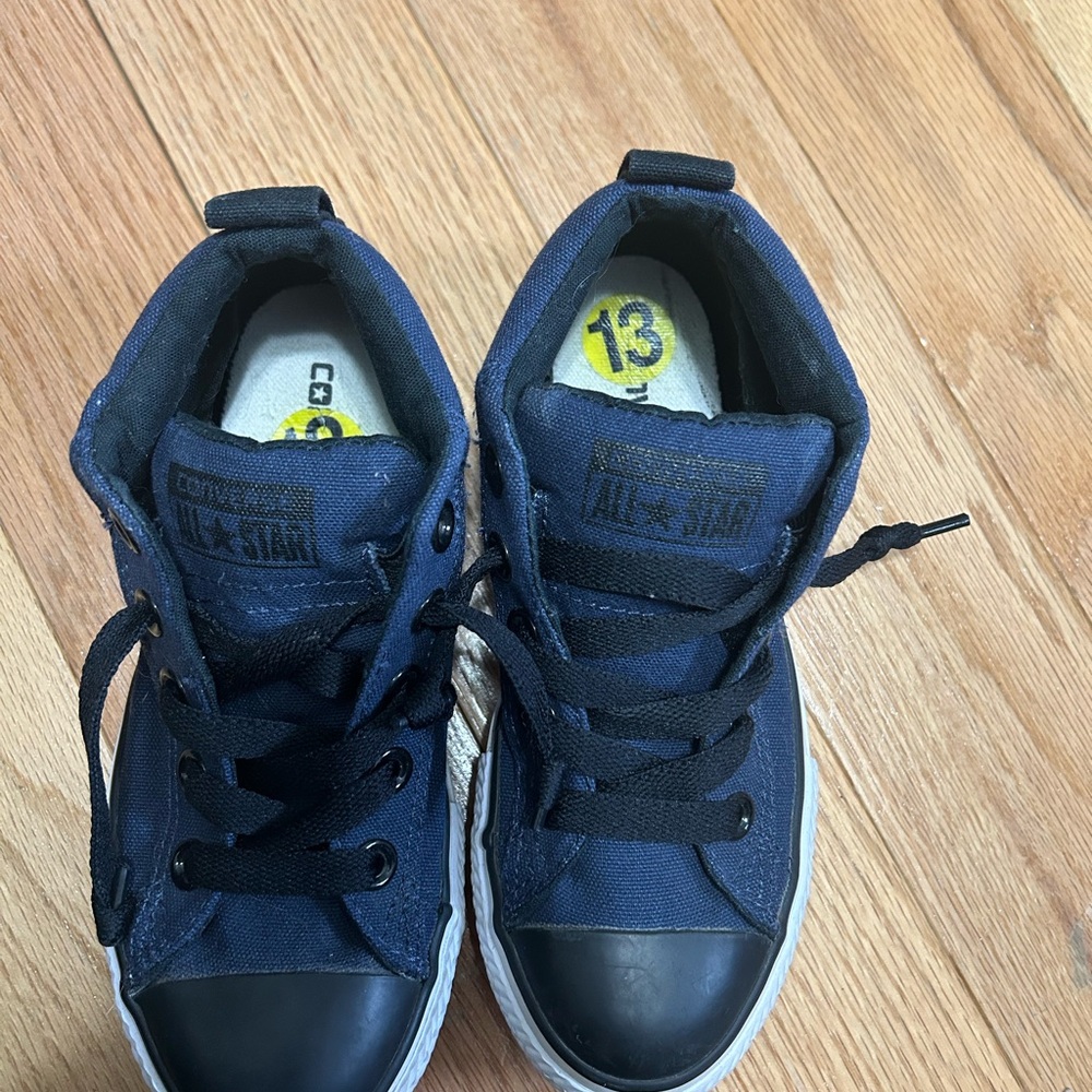 Converse Kids Navy Blue Sneakers